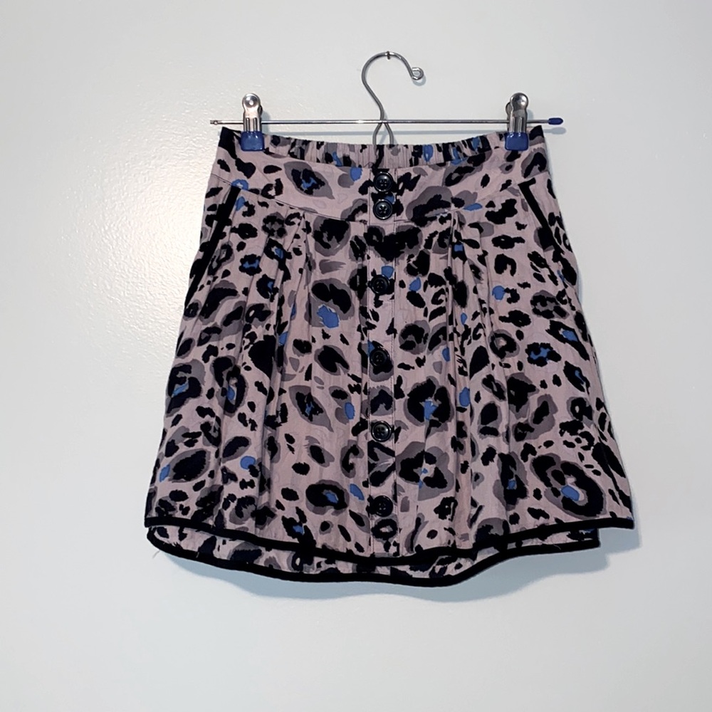 Forever 21 Cheetah Print Skirt w/ Pockets
